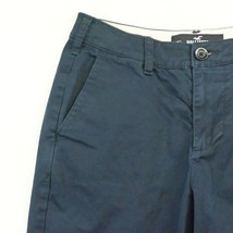 Hollister 26 x 9&quot; Dark Blue Epic Flex Chino Shorts - £11.00 GBP