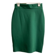 Urban CoCo Skirt Womens M Green Pencil Jersey Knit High Waist Holiday Ch... - $11.29