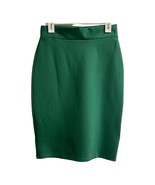 Urban CoCo Skirt Womens M Green Pencil Jersey Knit High Waist Holiday Ch... - $15.84 CAD
