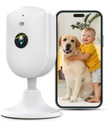 Vimtag Indoor 3.5K/6Mp 2.4G Wifi Wired Plug-In Camera For Home - £82.32 GBP