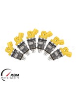6 x 380cc FUEL INJECTORS for TOYOTA SUPRA JZA80 2JZGTE 2JZ SIDE FEED fit DENSO - $3,782.88 MXN