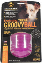 Starmark Everlasting Treat Groovy Ball - Medium Size - £22.09 GBP+