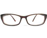 Anne Klein Eyeglasses Frames AK5027 208 MOCHA HORN Brown Rectangular 52-... - $55.91