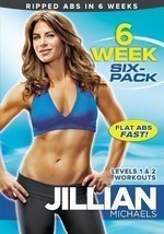 JILLIAN MICHAELS 6 WEEK SIX PACK ABS EXERCISE DVD NEW SEALED WORKOUT FIT... - $9.74