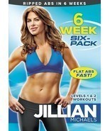 JILLIAN MICHAELS 6 WEEK SIX PACK ABS EXERCISE DVD NEW SEALED WORKOUT FITNESS - £7.66 GBP