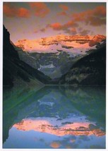 Postcard Lake Louise At Sunrise Canadian Rockies Banff National Park Alberta - £2.32 GBP
