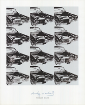 Andy Warhol Twelve Cars, 2004 - £59.35 GBP