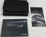 2012 Hyundai Sonata Owners Manual Handbook Set with Case OEM I01B30012 - $9.89
