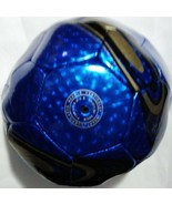 Jieman Traditional Soccer Ball Size 5 Colors Black &amp; Blue - £9.93 GBP