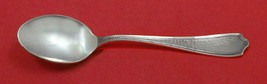 Maryland Hand Hammered By Alvin Sterling Infant Feeding Spoon 5 3/8&quot; Custom Made - £54.59 GBP