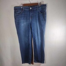 Time and Tru Women&#39;s Jeans SIZE 20 Leg Blue Denim Ankle Length  - £7.03 GBP