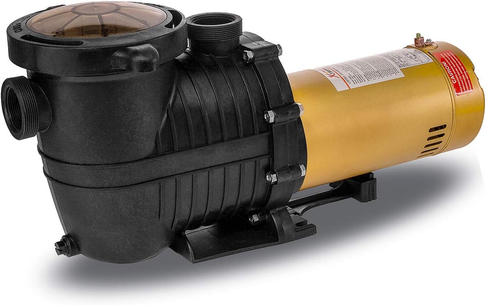 1.5HP Inground Pool Pump 5280GPH 1.5&quot; NPT Inlet/Outlet 220V Dual Speed - $291.47
