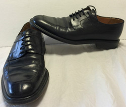 Mezlan Hundley Black Split Toe Oxfords Dress Shoes Size 9 Business Forma... - $64.34