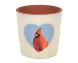 Caring Cardinals Bloom Planter Bereavement Sentiment Ceramic 3.5&quot; High D... - $19.79