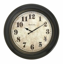 24&quot;- Inch Classic Vintage Style Large Round Oversized Wall Clock,. Quartz - NEW - £47.07 GBP