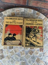 Antique Book Lot 2 The Brighton Boys James R. Driscoll 1918 1919 Battle Fleet En - £14.90 GBP