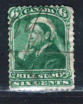 Canada 1868 Revenue Very Good Used Bill Stamp FB43 - £0.99 GBP