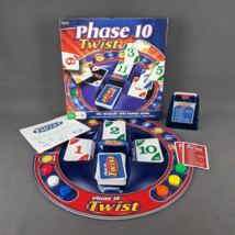 Phase 10 Twist Board Game The Wickedly Wide Rummy Game Fundex Game 100% Complete - $48.33