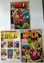 The Incredible Hulk, 3 Comics, #330, Flashback 1, Annual PT 2 (Sub. Wars... - £23.25 GBP