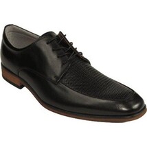 Men's Shoes Steve Madden Soft Leather upper Lace Up Imala Black image 5