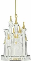 Lenox Disney 2021 Princess Cinderella's Castle Ornament Silver Christmas... - $10.00
