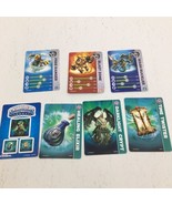 Skylanders (6)Cards &amp; (1) Sticker - £4.38 GBP