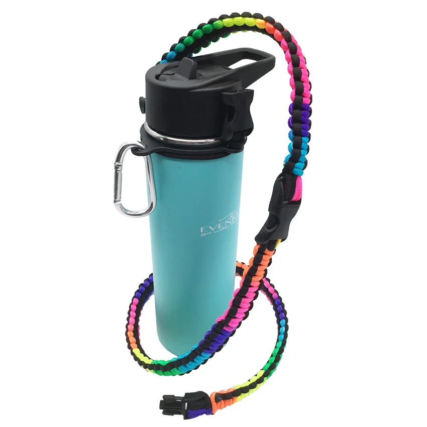 Sporting Paracord Handle with Shoulder SA for Hydro Flask and Other Wide Mouth B - £25.94 GBP