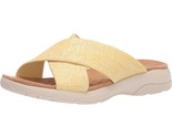Easy Spirit Women Cross Strap Slide Sandals Taite 2 Size US 9M Yellow - £26.11 GBP