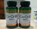 *2* Nature&#39;s Bounty Co Q-10 200 mg For Heart Health 45 Softgels Exp 02/2... - £15.00 GBP