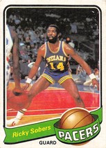 1979-80 Topps #71 Ricky Sobers Indiana Pacers  - £0.70 GBP