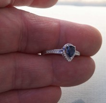 Size 9 Sapphire Ring. A .7 cwt, Earth Mined Sapphire. Appraised. - £111.90 GBP