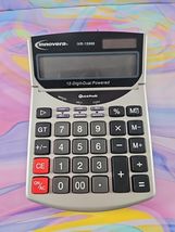 Innovera IVR-15966 12 Digital Solar Calculator Profit Loss FOR PARTS - €4,32 EUR