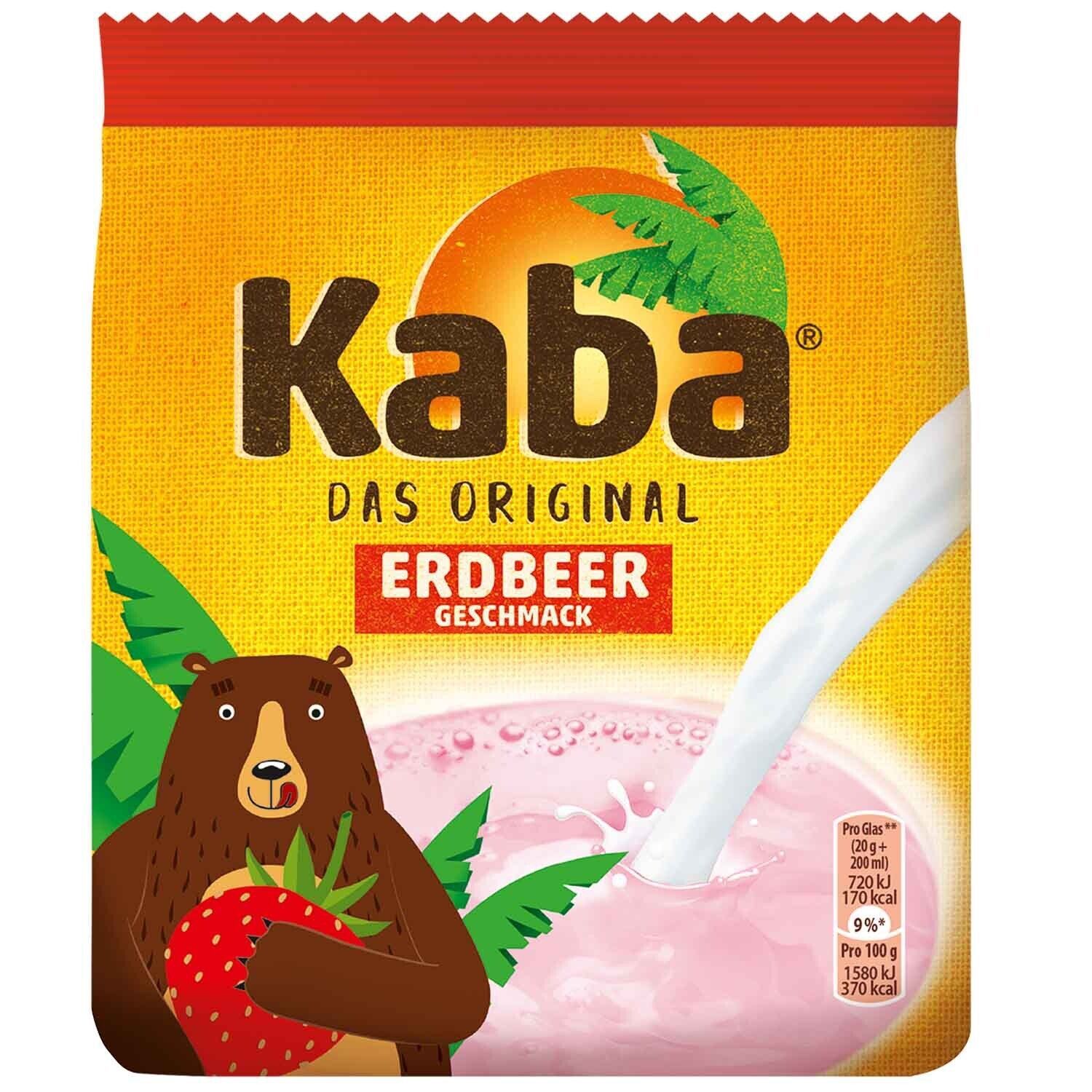 KABA drink: STRAWBERRY - 400g- Made in Germany REFILL bag FREE SHIPPING - £14.74 GBP