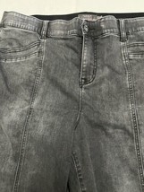 TORRID Washed Black Stretch Bombshell Skinny Jeans Plus Size 22 Regular - £14.46 GBP