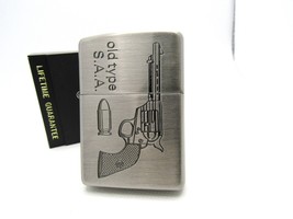 Old Type S.A.A. Gun Pistol Bullet Zippo 1994 Mib Rare - £116.15 GBP