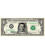 Pee Wee Herman Paul Reubens on REAL Dollar Bill Cash Money Collectible C... - £7.11 GBP