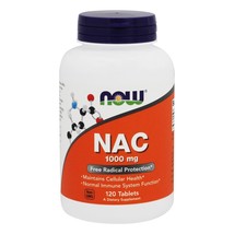 NOW Foods NAC, 120 Tablets - £16.35 GBP