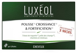 LUXEOL Growth &amp; Fortification 3 Months 90 Caps Promotes Hair Growth EXP:2026 - £50.75 GBP