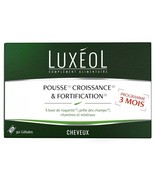 LUXEOL Growth &amp; Fortification 3 Months 90 Caps Promotes Hair Growth EXP:... - £47.10 GBP