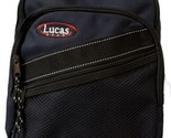 Lucas Gear Backpack Navy Blue Black - £13.37 GBP