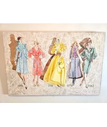 Fashion Models Painting Home Decor Original Artwork Signed - €237,70 EUR