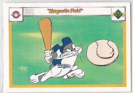 N) 1990 Upper Deck Looney Tunes Comic Ball Trading Card #132/141 Magnetic Field - £1.55 GBP