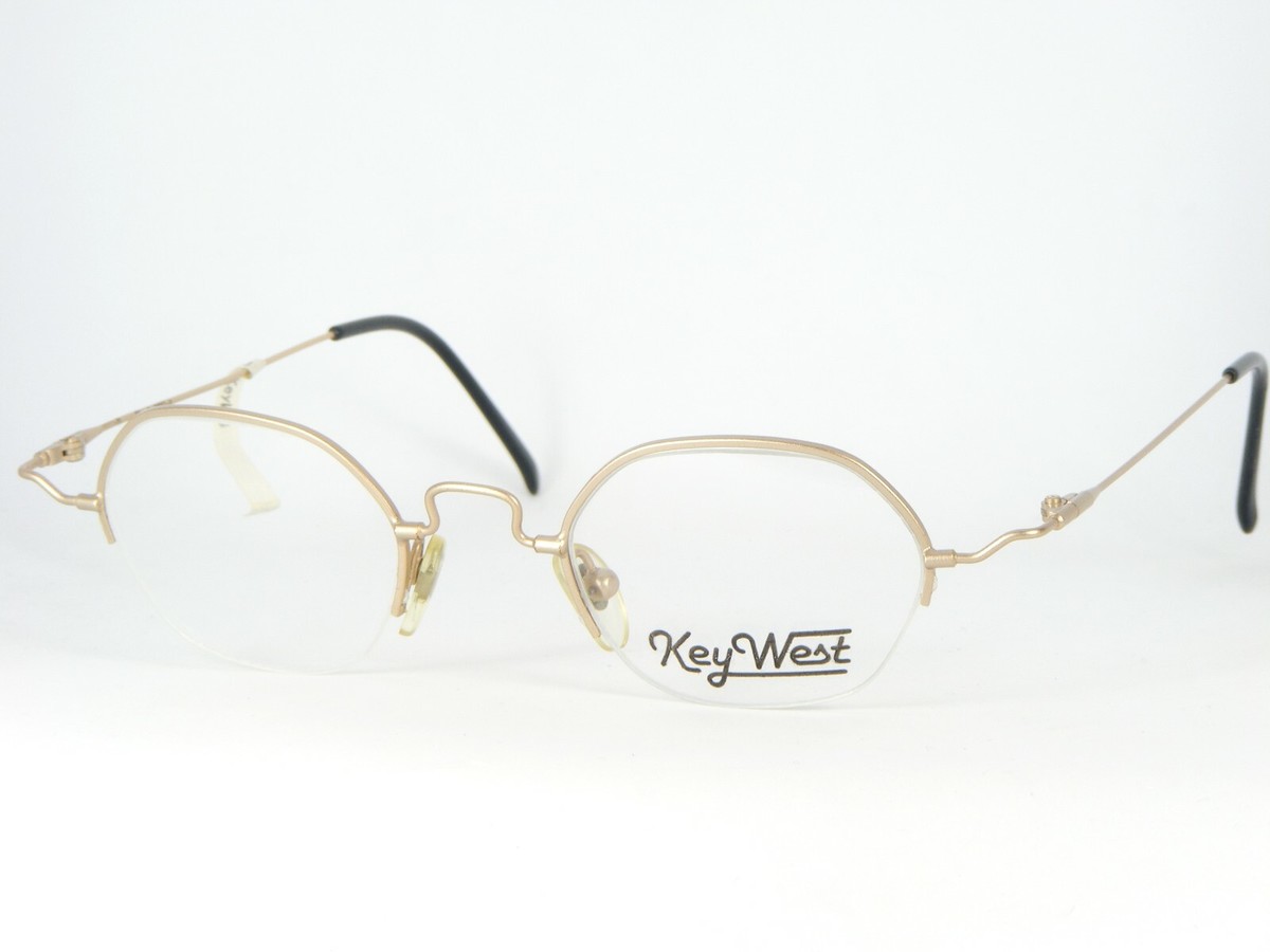 Lunettes Vintage Key West OL 3 9607 2 Sable Or Monture 44-20-138mm - $96.02