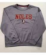 Majestic Section 101 Florida State Seminoles Mens XL Gray Embroidered Pu... - £13.94 GBP