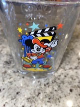 2000 Walt Disney World McDonald&#39;s Mickey Mouse Wizard Square Clear Glass Epcot - £7.08 GBP