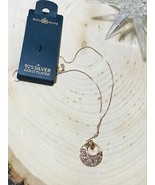 BIJOU BRIGITTE 925 STERLING SILVER GOLD PLATED PENDANT NECKLACE NWT $59 - $39.55