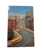 Postcard The Plaza Showing Old Post Office Albany New York Chrome Unposted - $6.74 CAD