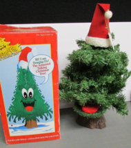 Vintage 1996 Douglas Fir The Talking Tree Animated Christmas Tree WORKS! - £59.95 GBP