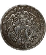 Dämonisches Thema 1899 Fantasy Medaille Restrike - $18.55 CAD