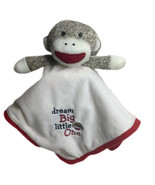 Baby Starters Sock Monkey Dream Big Little One Lovey Security Blanket Ra... - $17.97 CAD